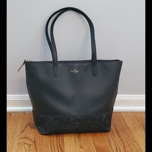 Authentic Kate Spade sparkle tote